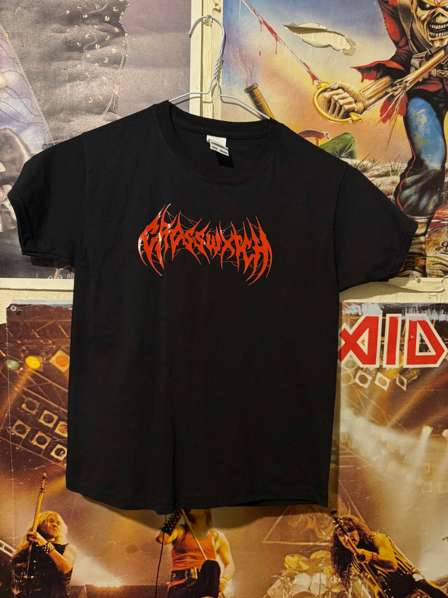 SALE - 5-6 Years - Red Metal Logo T-Shirt