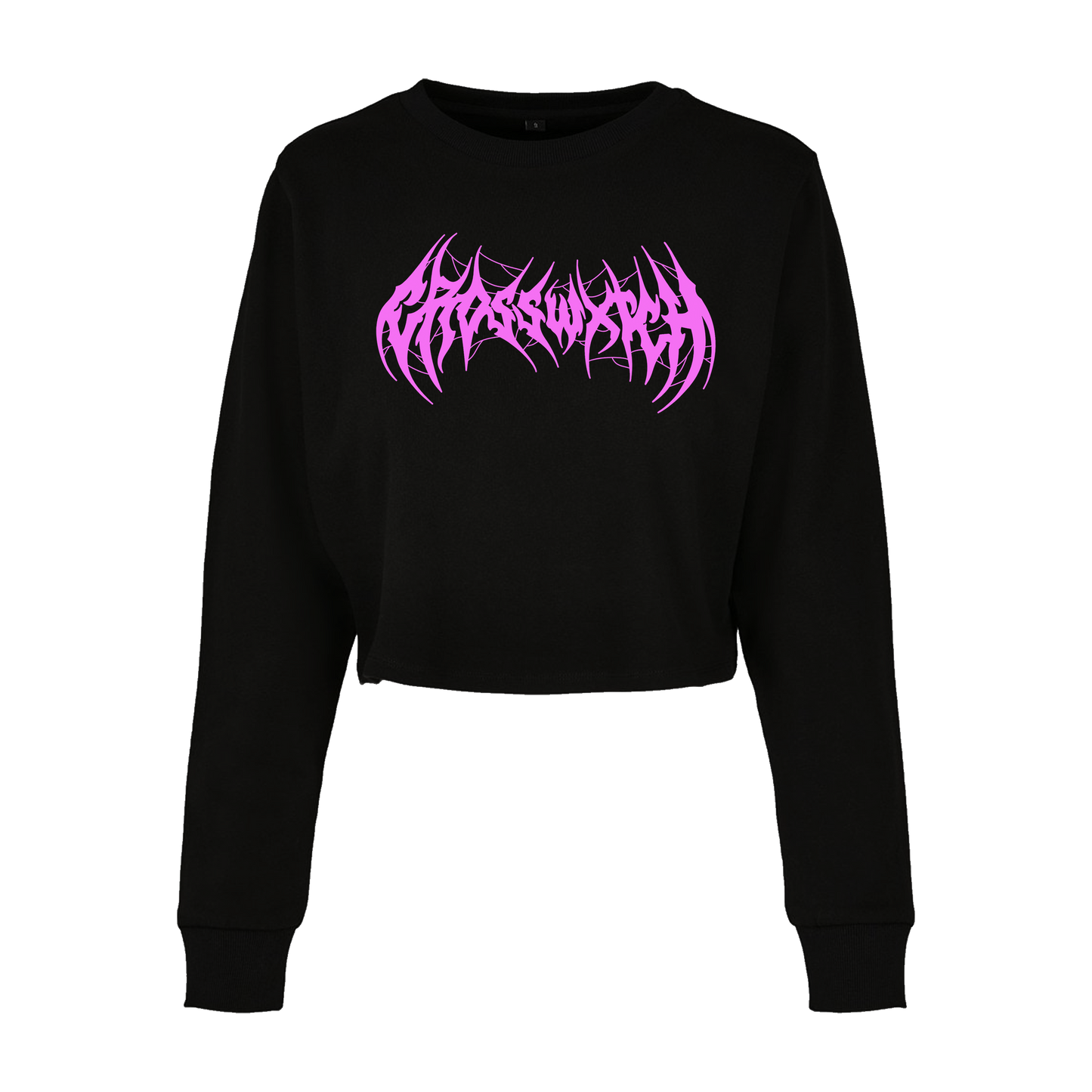 Metal Cropped Sweatshirt