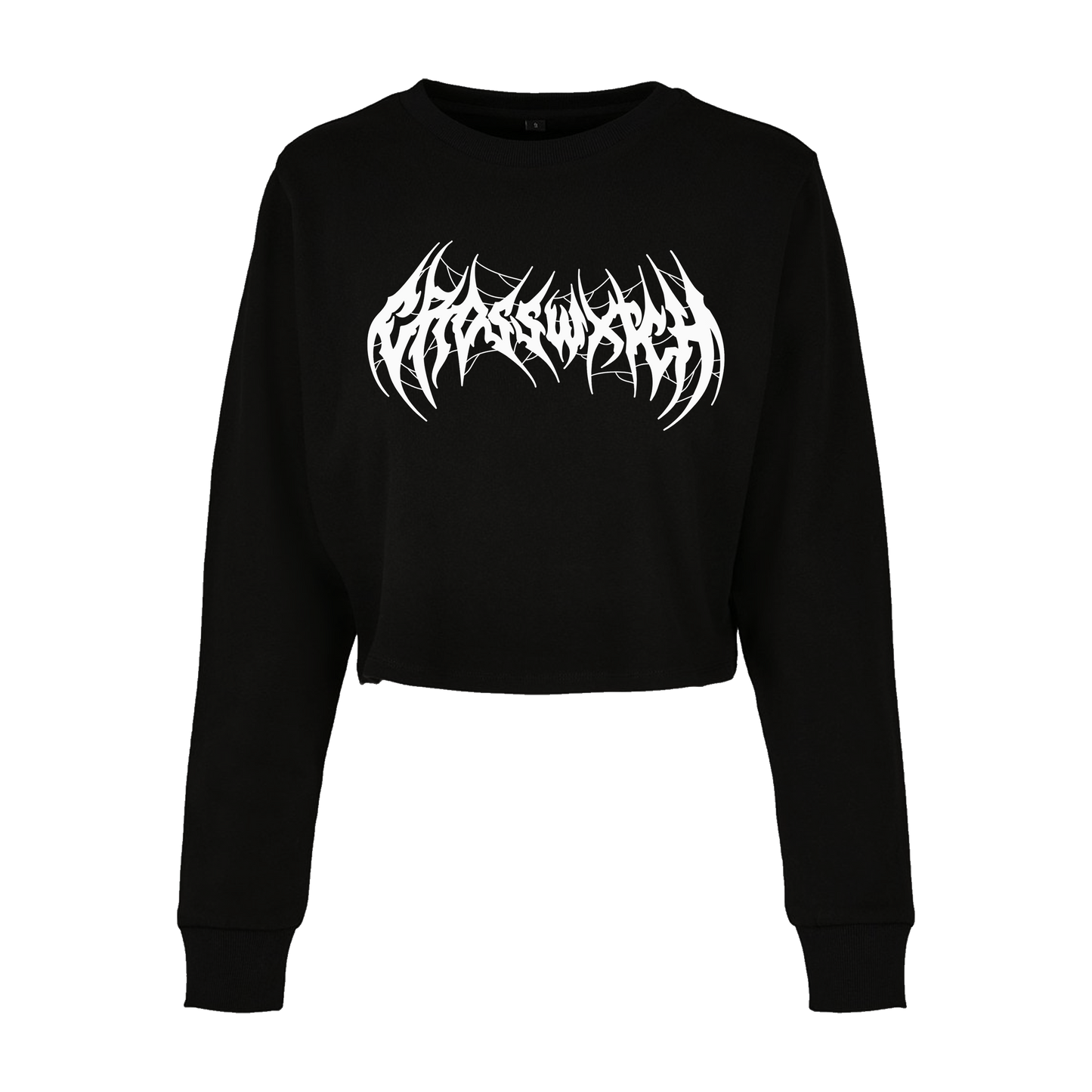 Metal Cropped Sweatshirt
