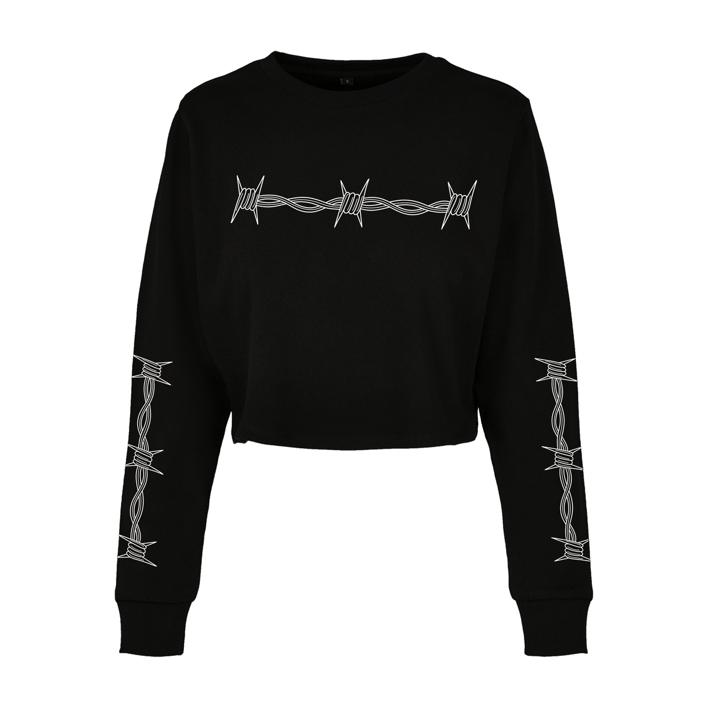 Bound by Wire Cropped Sweatshirt