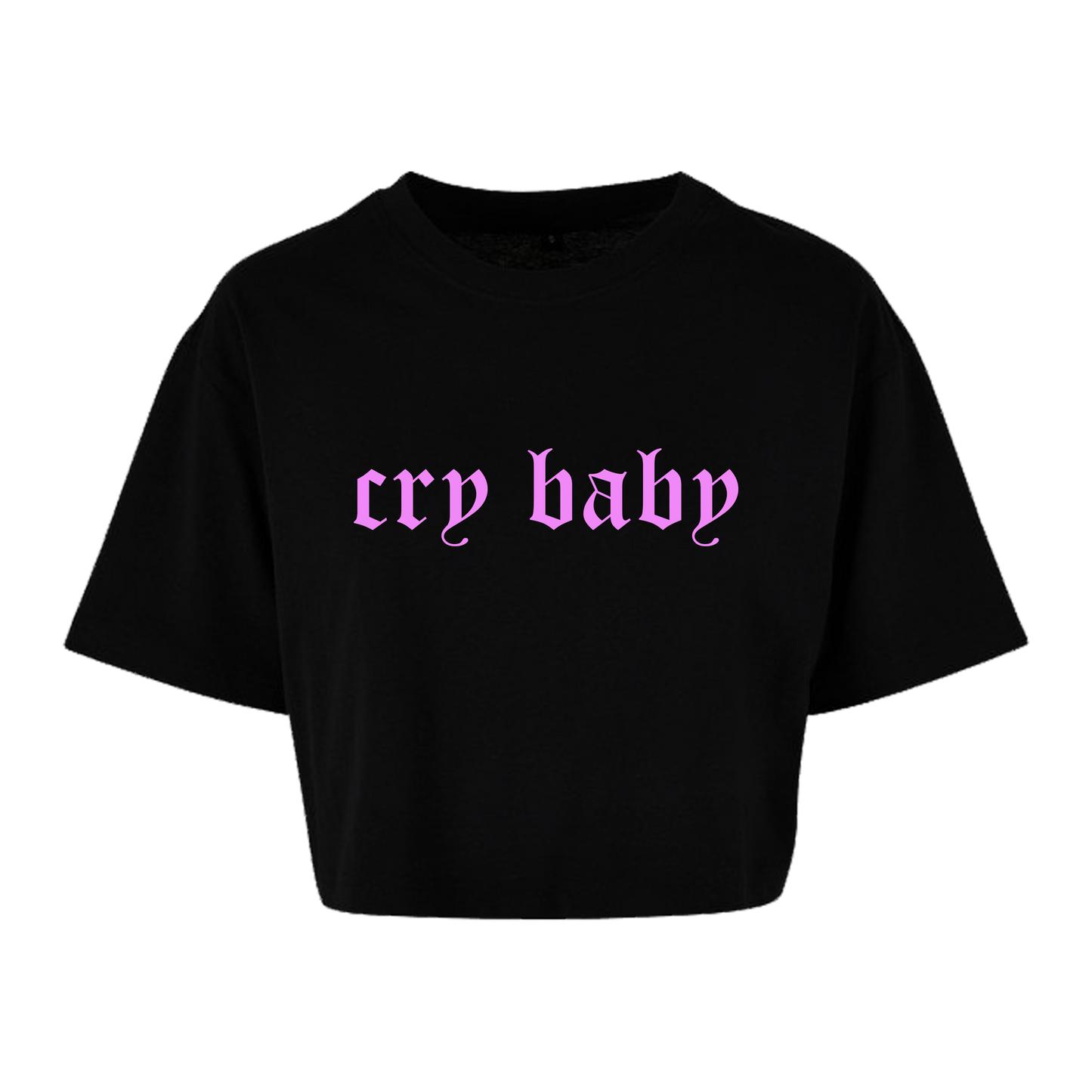 Pink Baby Cropped T-Shirt