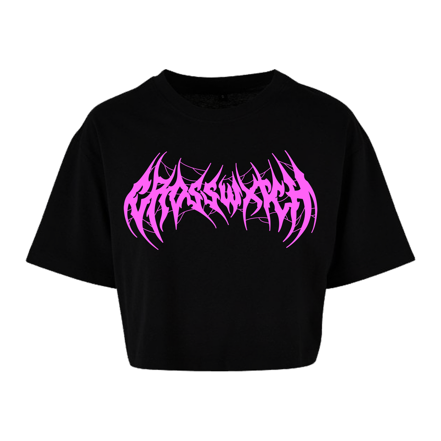 Metal Cropped T-Shirt