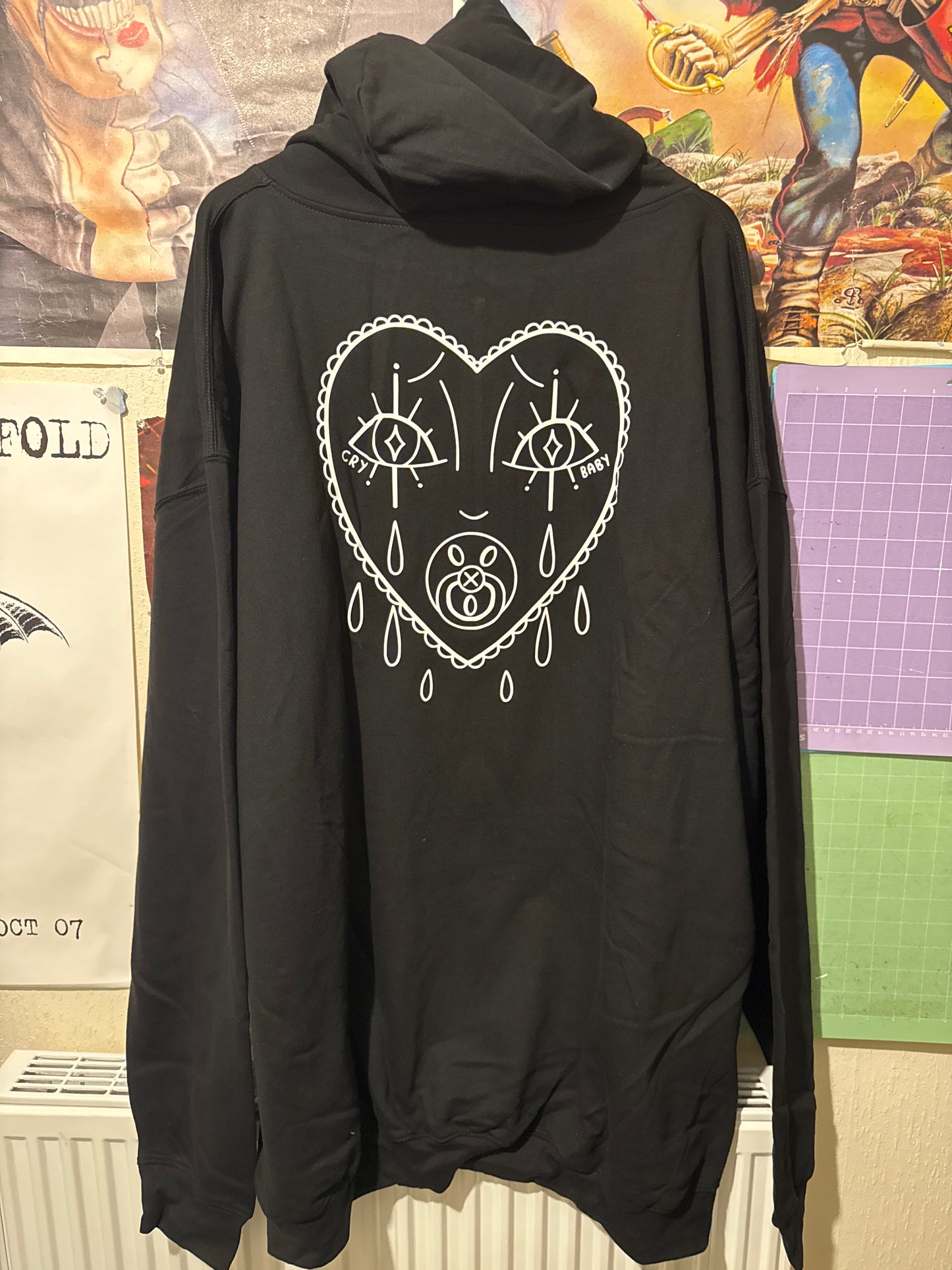 PRE-MADE - 5XL Cry Baby Zip Up