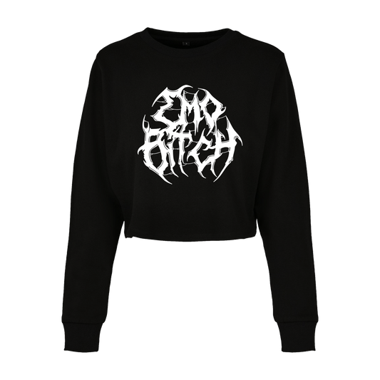 Emo B*tch Cropped Sweatshirt