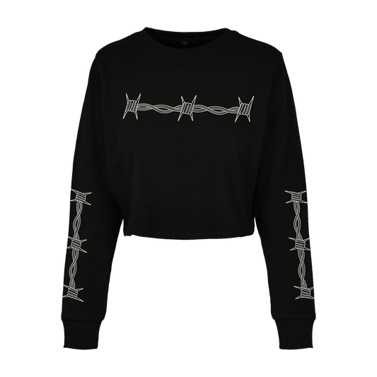 Bound by Wire Cropped Sweatshirt