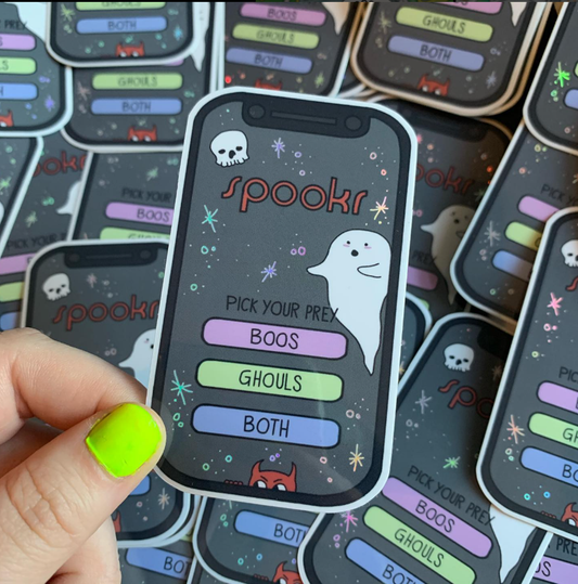 Spookr Sticker