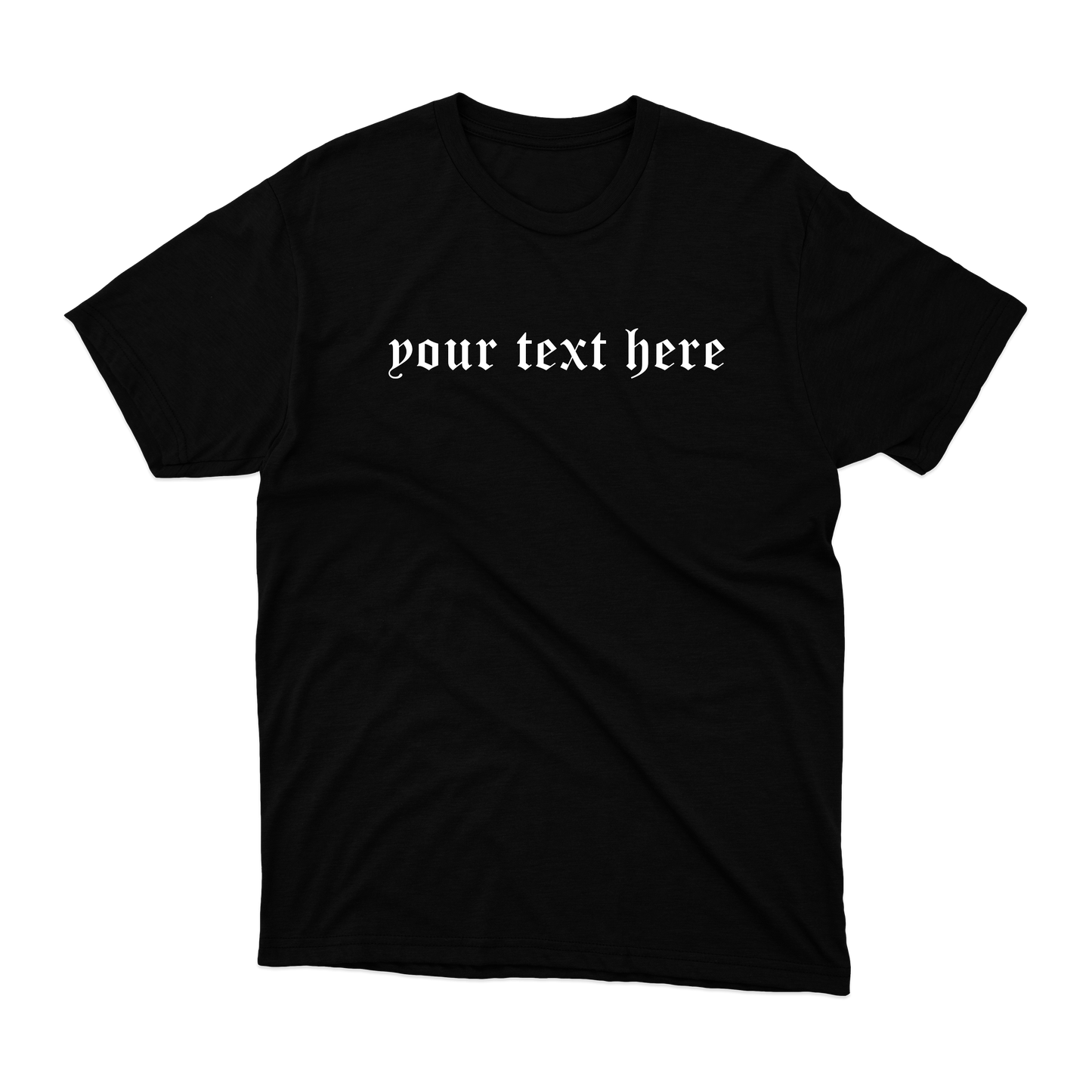 Personalised Text T-Shirt